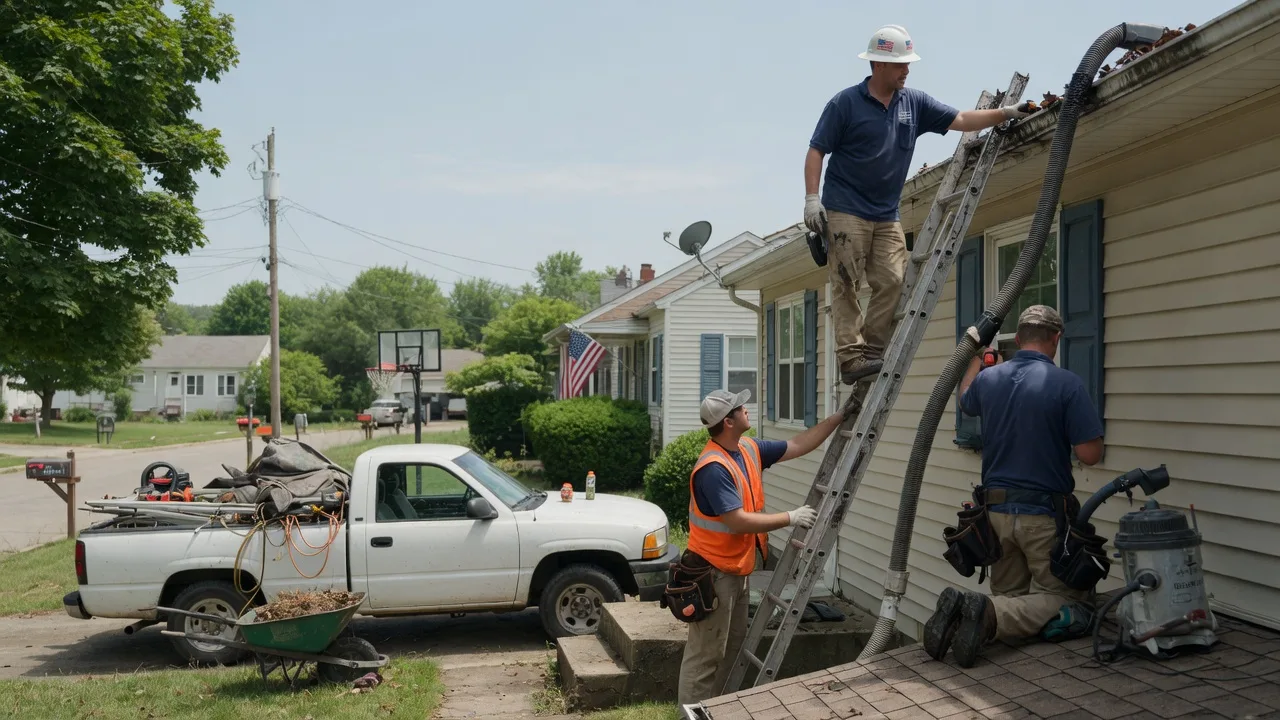 Gutter Installation in Manns Choice, PA near me